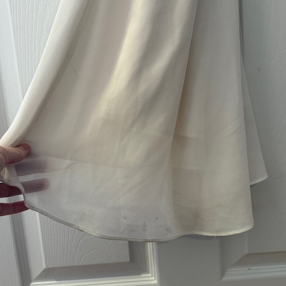 Meshki Leila Satin Corset Dress - Ivory - Picture 6 of 7